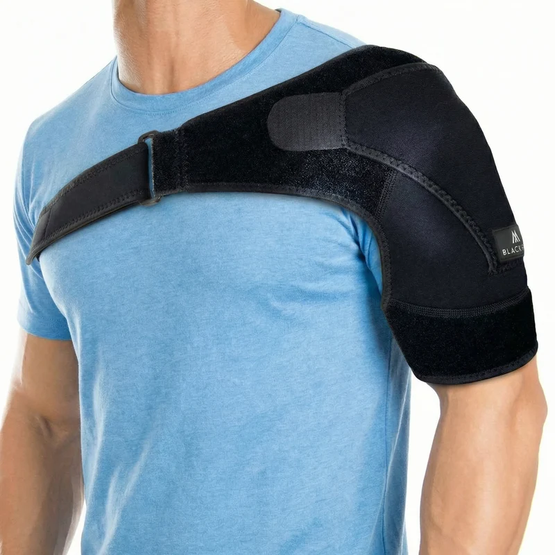 BLACKROX OMONROX Schulterbandage – Sport Schulterstütze Fitness