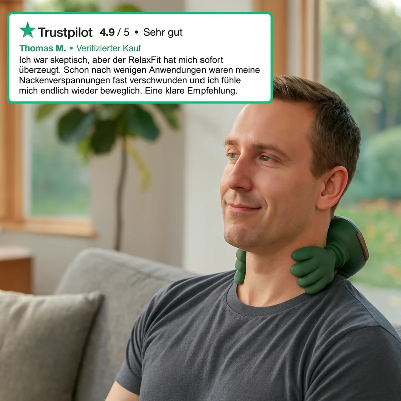 RelaxFit™ - Garantiert schmerzfreier Nacken