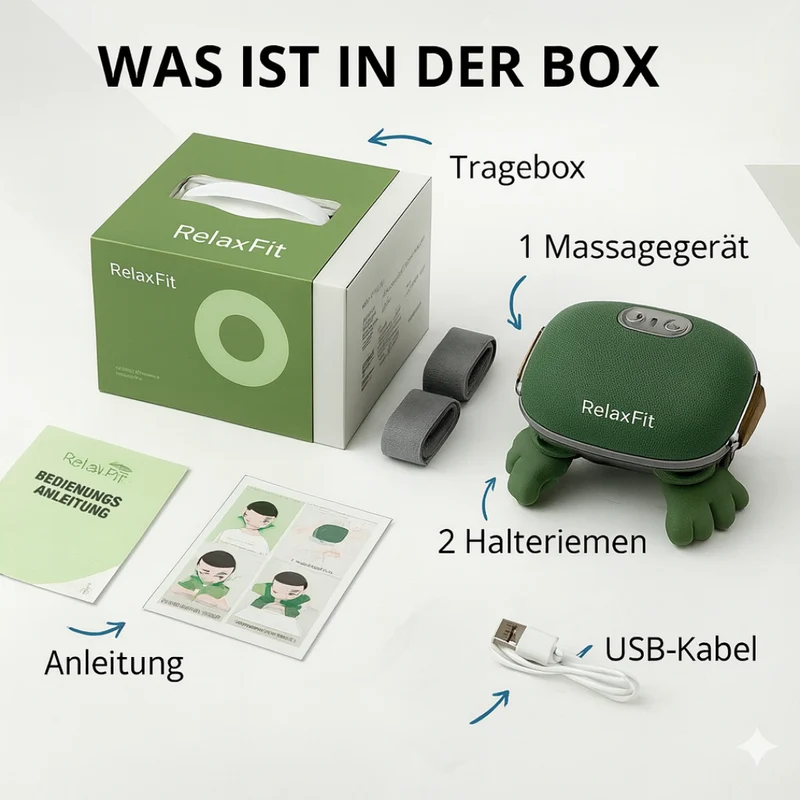 RelaxFit™ - Garantiert schmerzfreier Nacken
