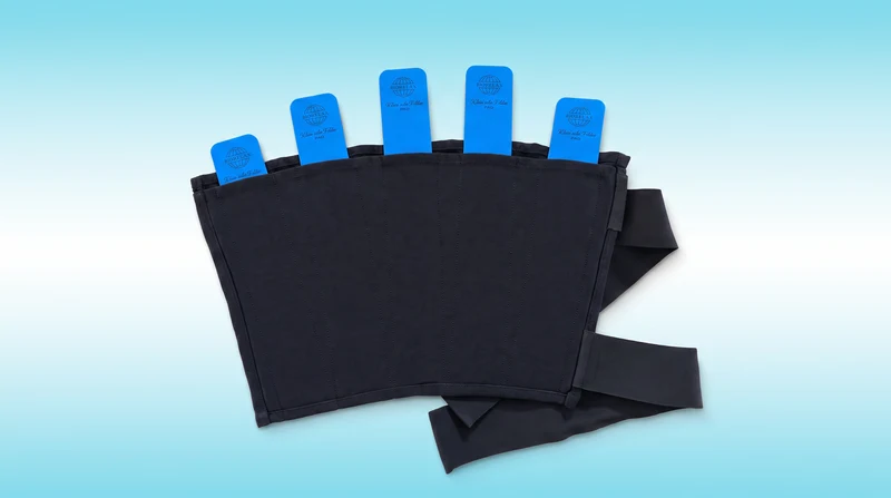 Set 5x Pad + Beinbandage