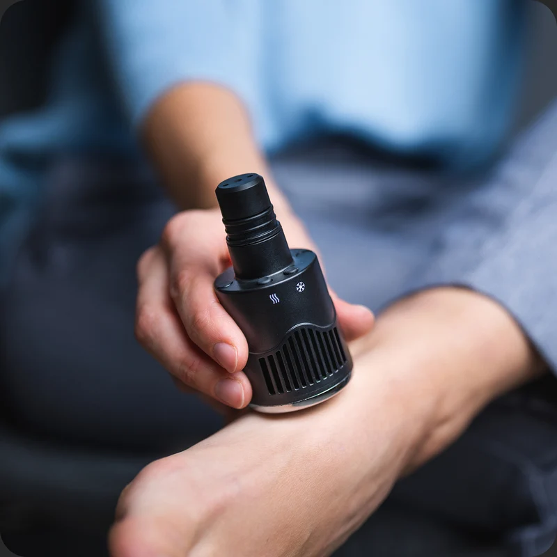Donnerberg® Wärme- und Kälteaufsatz für Massagepistolen