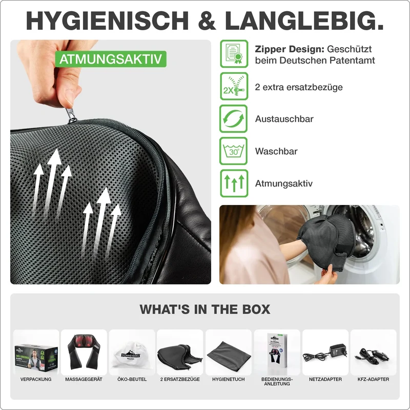 Shiatsu und Klopfmassagegerät KLOPFY
