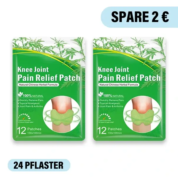 KneeRelief™️ natürliches Knie‑Schmerzpflaster