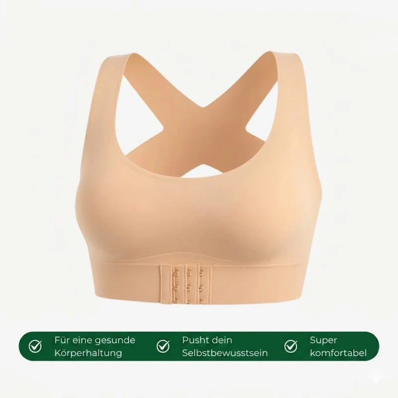 La Dorsa - Der Haltungs-BH, entwickelt von Physiotherapeutinnen, für deinen Körper in den Wechseljahren.