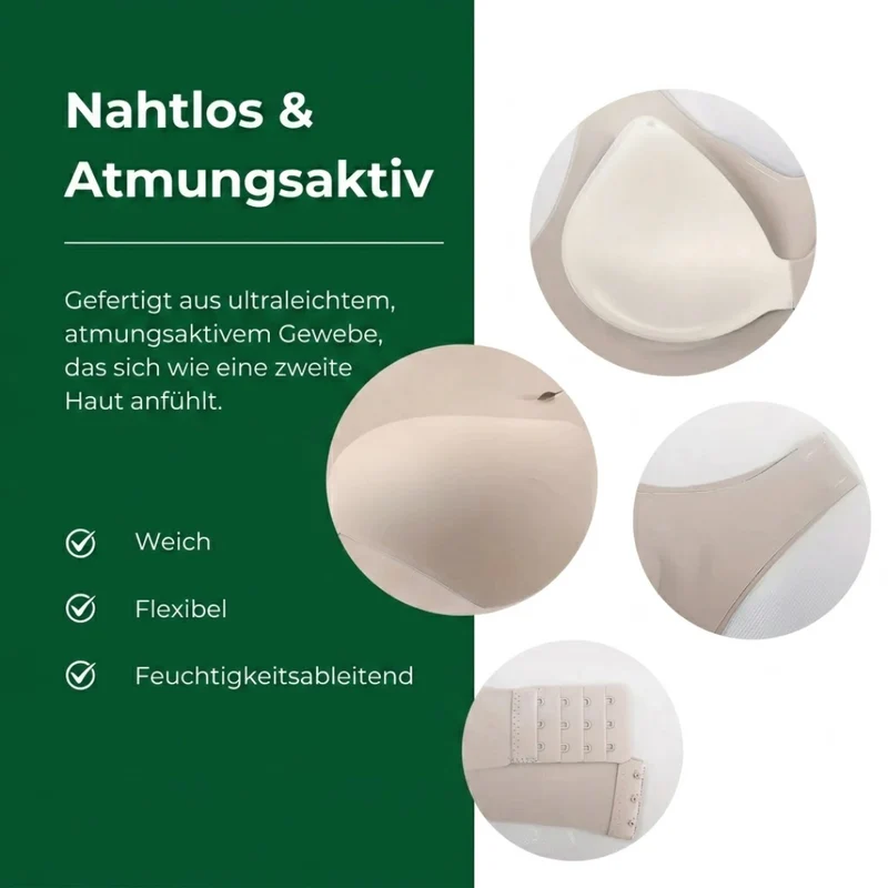 La Dorsa - Der Haltungs-BH, entwickelt von Physiotherapeutinnen, für deinen Körper in den Wechseljahren.