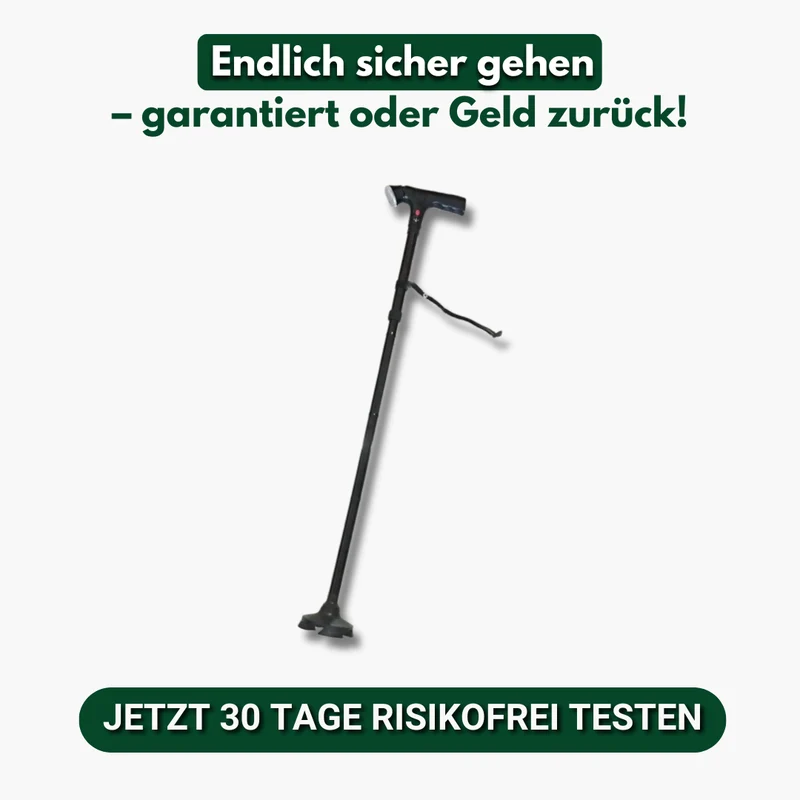 SafeWalk™ Gehstock - Mehr Halt. Mehr Sicherheit.