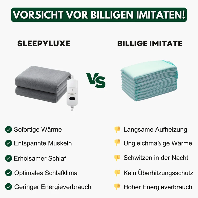 SleepyLuxe | Wärmende Bettauflage