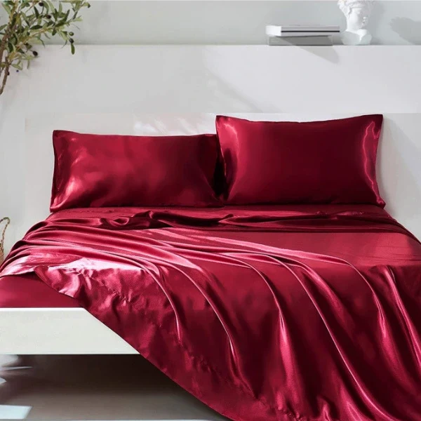 LuxeDream™ Polyester-Satinbettwäsche