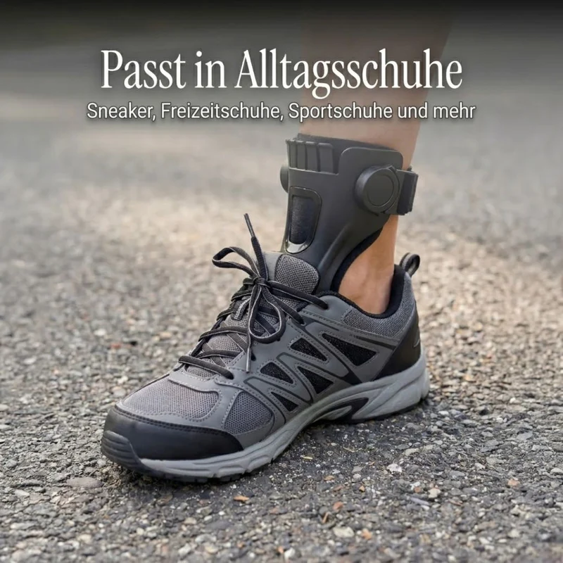 SchritSicher - Fußhebestütze / Fußheber-Schiene