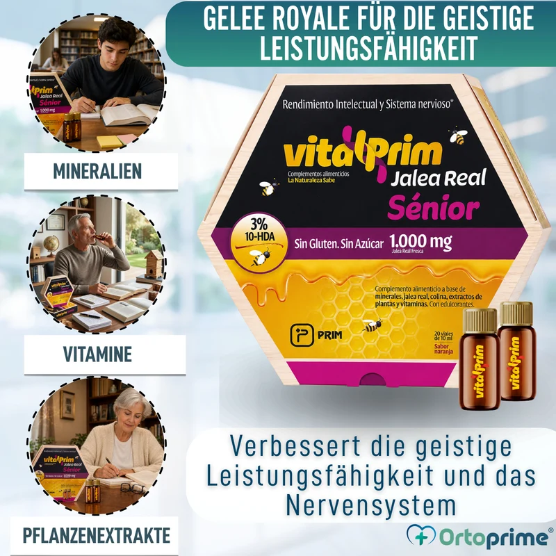 Gelée Royale für Intellekt und Nervensystem