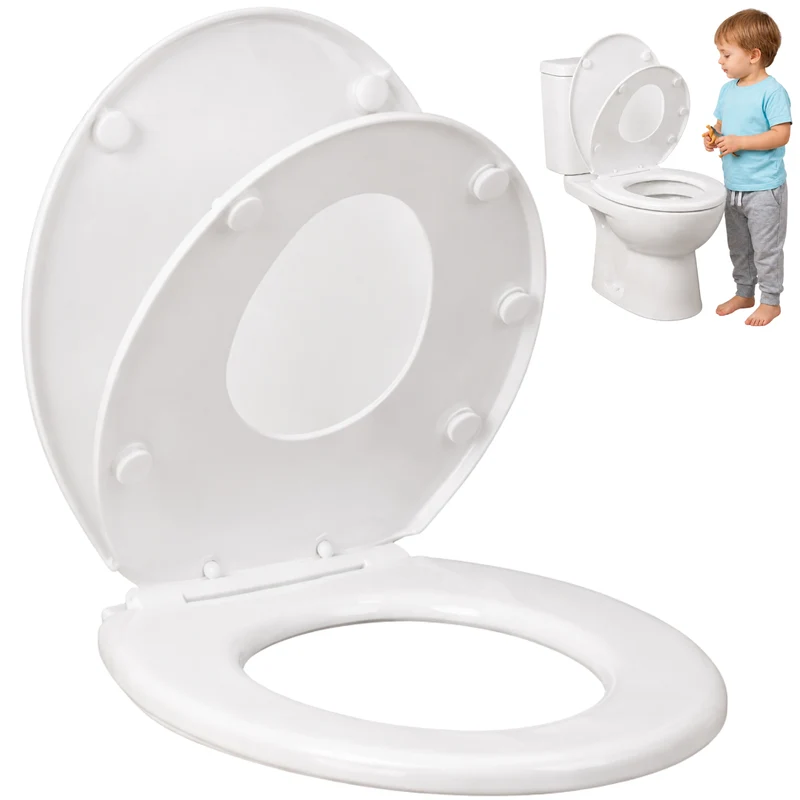 Kinder-Toilettensitz mit Deckel | WC-Adapter