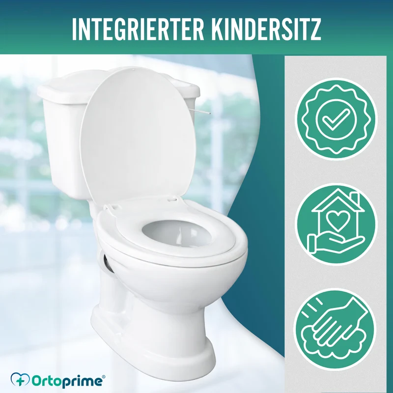 Kinder-Toilettensitz mit Deckel | WC-Adapter