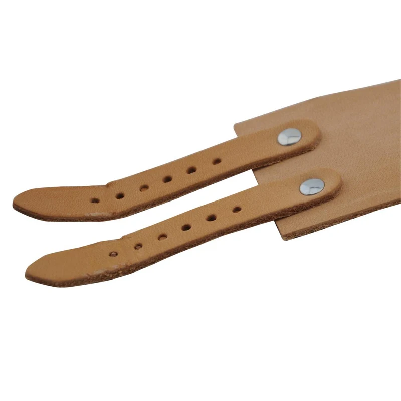MC24® Handgelenkriemen aus Leder, 2-Schnallen, gefüttert, Gr. 16-22