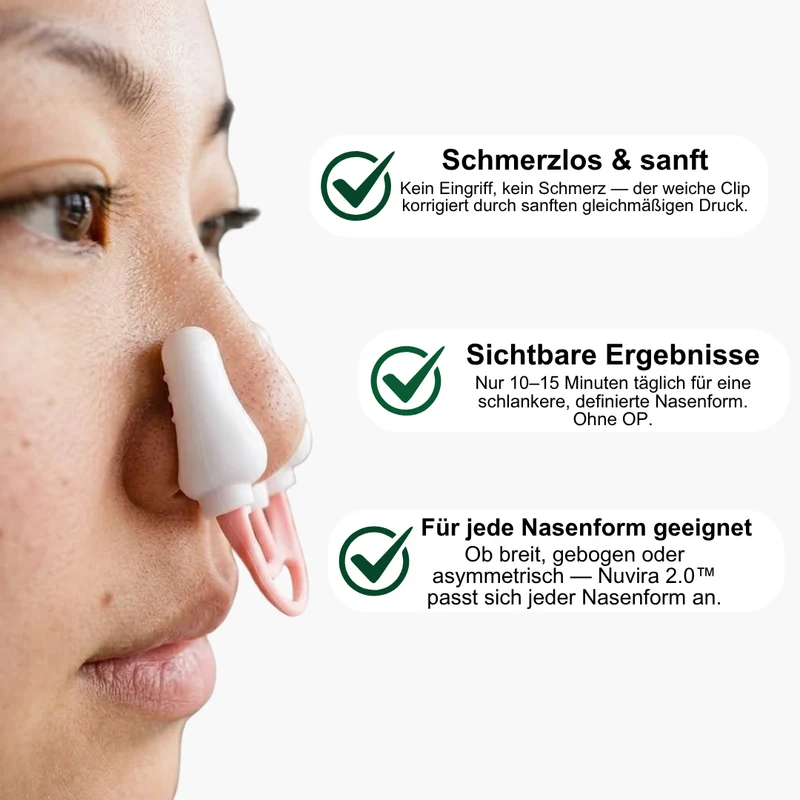 2.0 Nuvira – Die schmerzlose Nasenkorrektur für sichtbare Ergebnisse ohne OP