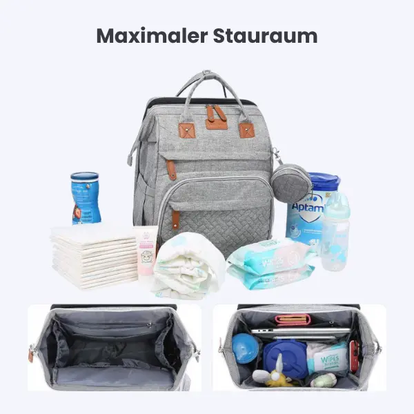 BabyBliss™ Pro Wickeltasche mit Wickelstation