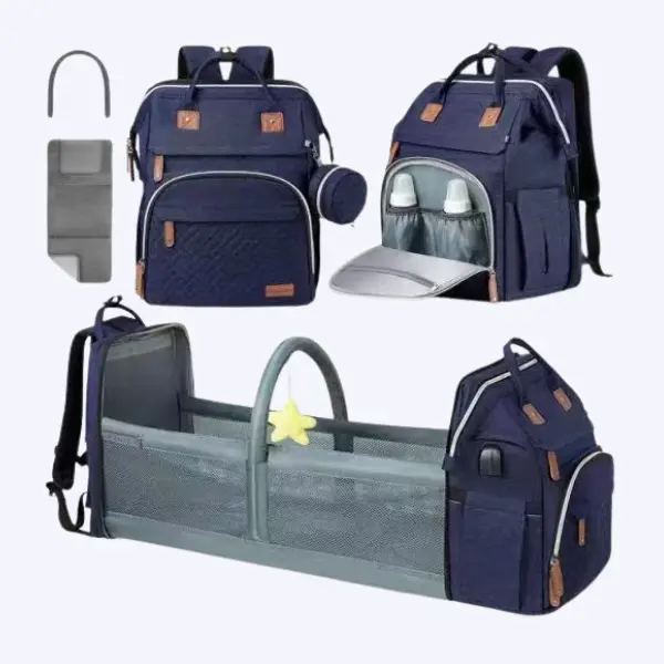 BabyBliss™ Pro Wickeltasche mit Wickelstation