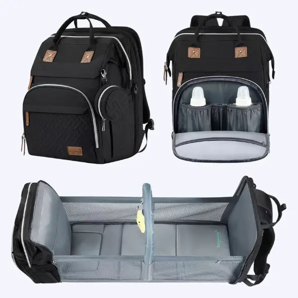 BabyBliss™ Pro Wickeltasche mit Wickelstation