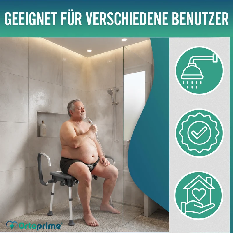 Bariatrisches XXL Badekissen Aufblasbar | Armlehnen