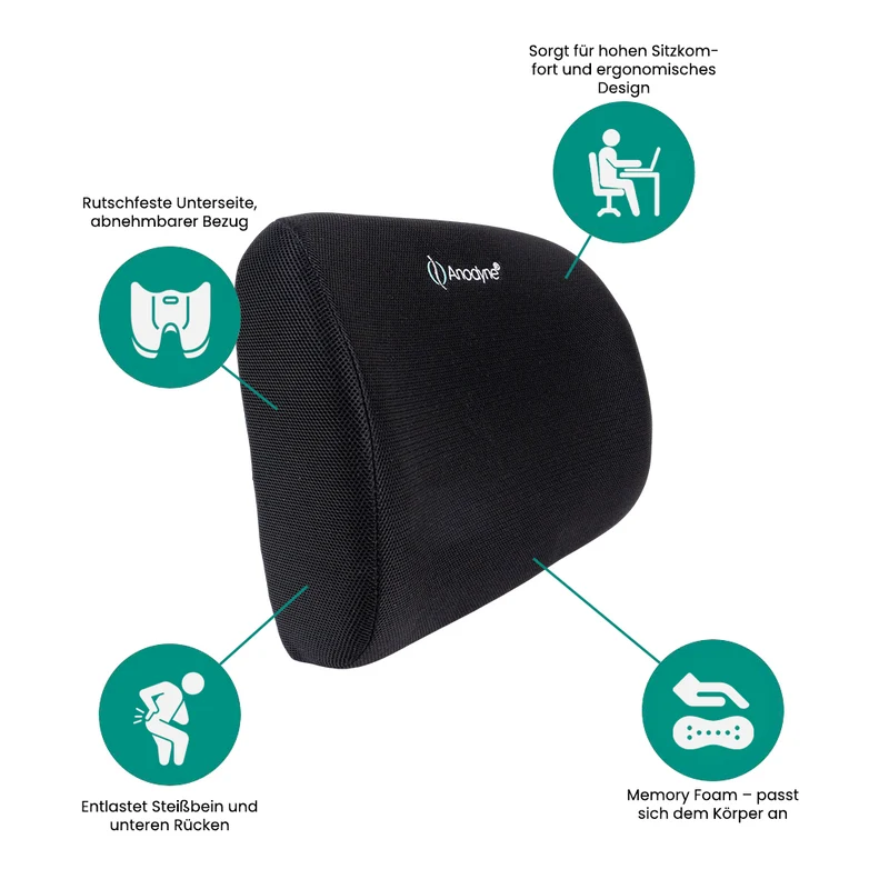 Ergonomisches Lendenkissen