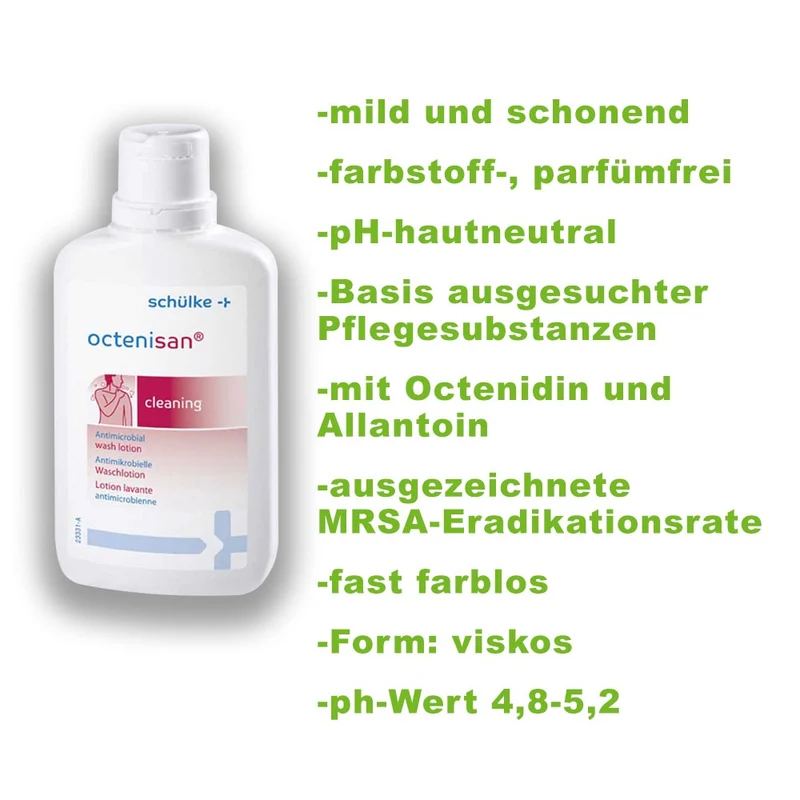 Schülke octenisan® Waschlotion, mild, ph-neutral, Haut/Haare, Größen