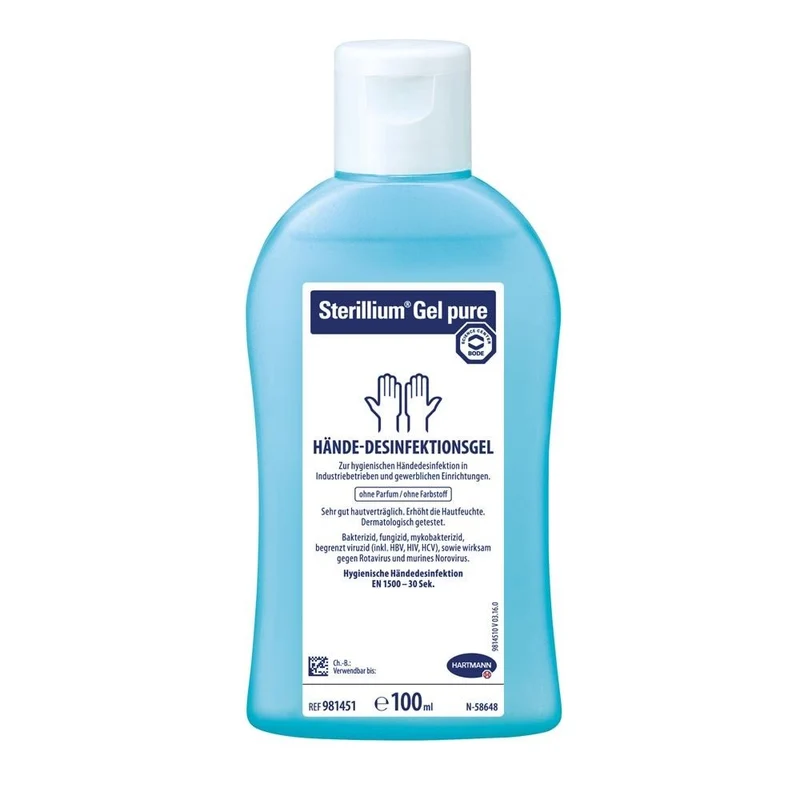 Sterillium® Gel pure Hände-Desinfektionsgel, parfümfrei, 85% Ethanol