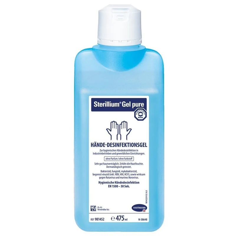 Sterillium® Gel pure Hände-Desinfektionsgel, parfümfrei, 85% Ethanol