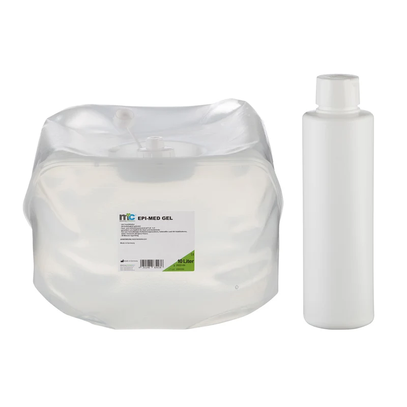 IPL Gel Epimed, IPL Kontaktgel für Laser-Haarentfernung, Cubitainer