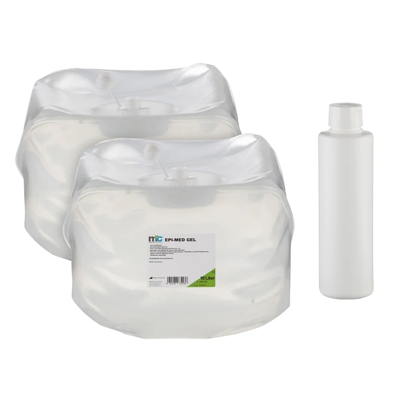 IPL Gel Epimed, IPL Kontaktgel für Laser-Haarentfernung, Cubitainer
