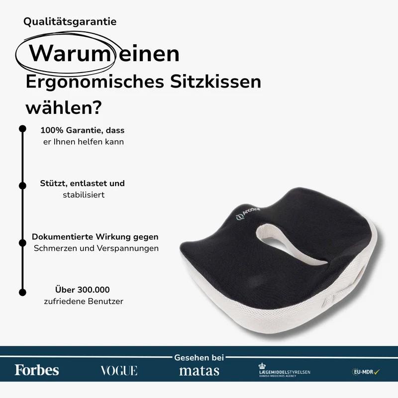 Ergonomisches Sitzkissen