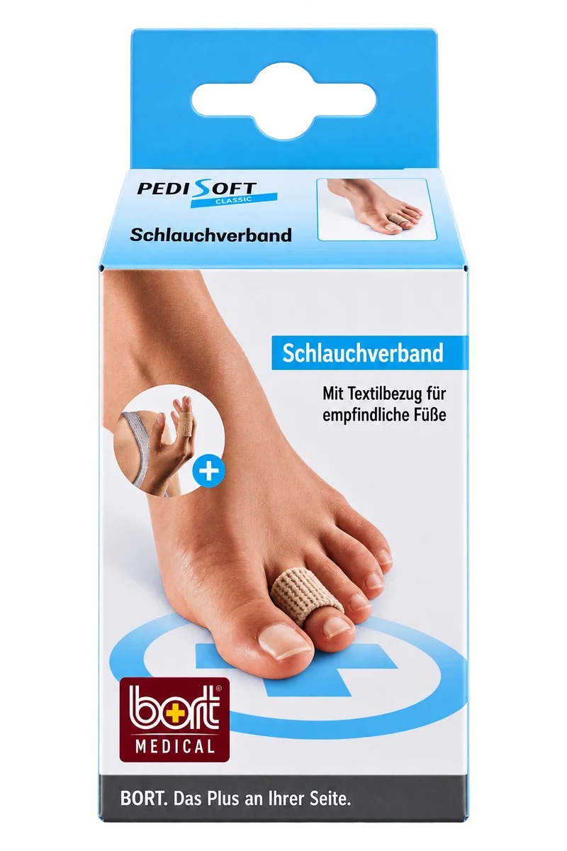 Bort TexLine Finger Zeh Schlauchverband Druckentlastung zuschneidbar Gelüberzug