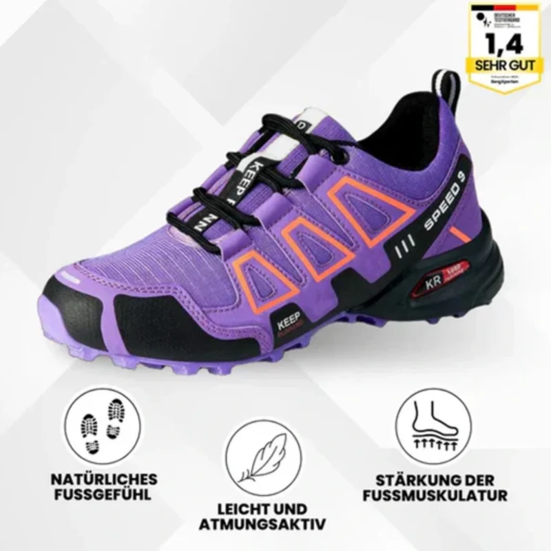 OrthoTrekking - ergonomischer schmerzlindernder Trekking u.- Wanderschuh