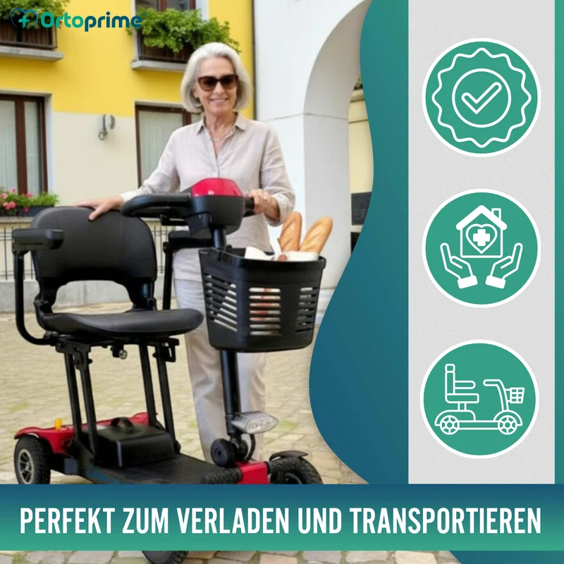 Leichter Klappbarer Elektroroller | Aluminiumrahmen
