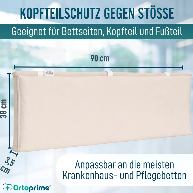 Kopf- und Fußteil-Schutz fürs Bett | Gepolstert