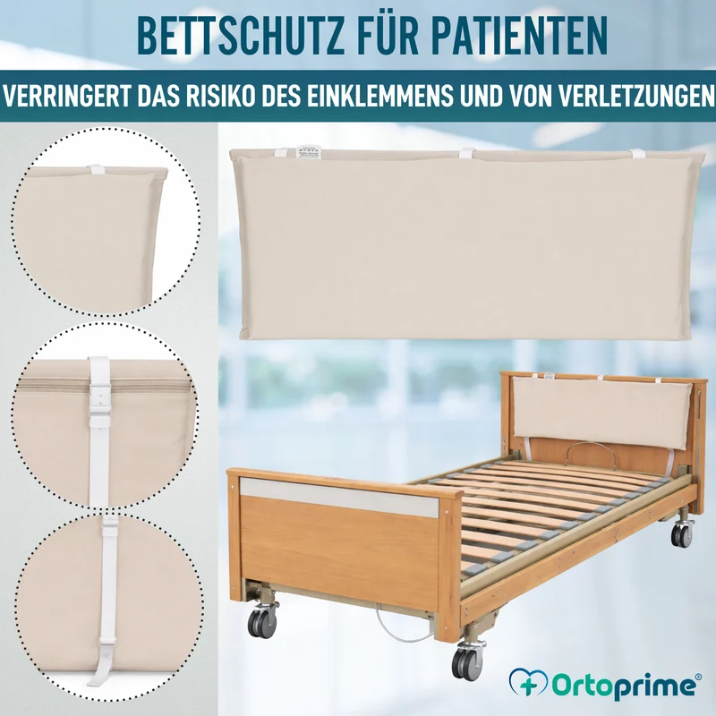 Kopf- und Fußteil-Schutz fürs Bett | Gepolstert