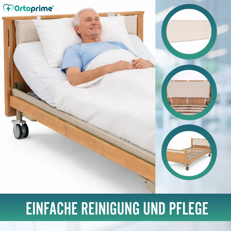 Kopf- und Fußteil-Schutz fürs Bett | Gepolstert