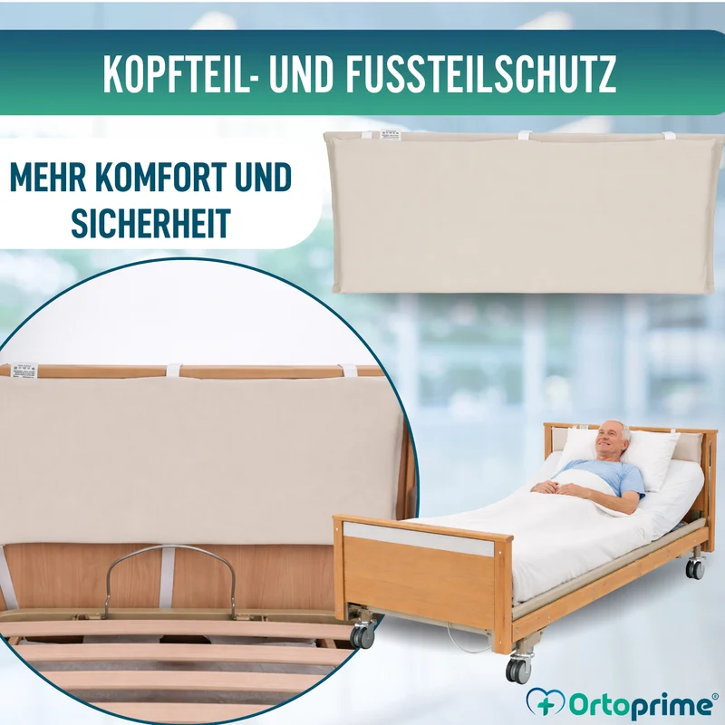Kopf- und Fußteil-Schutz fürs Bett | Gepolstert