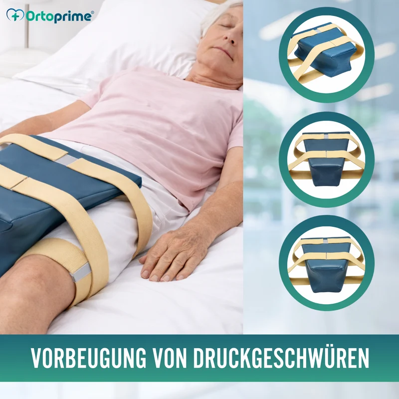 Postoperativer Hüftabduktionskeil mit Schutzbezug