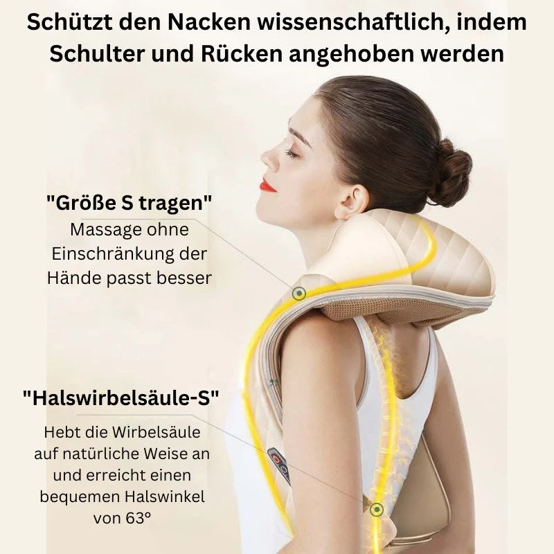 TheraEase™ Multifunktionalen Shiatsu Therapie Massager