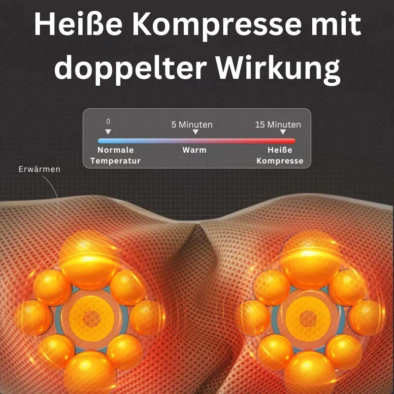 TheraEase™ Multifunktionalen Shiatsu Therapie Massager