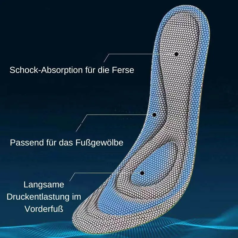 SoleCare™ 4D Memory-Schaumstoff-orthopädische Einlegesohlen