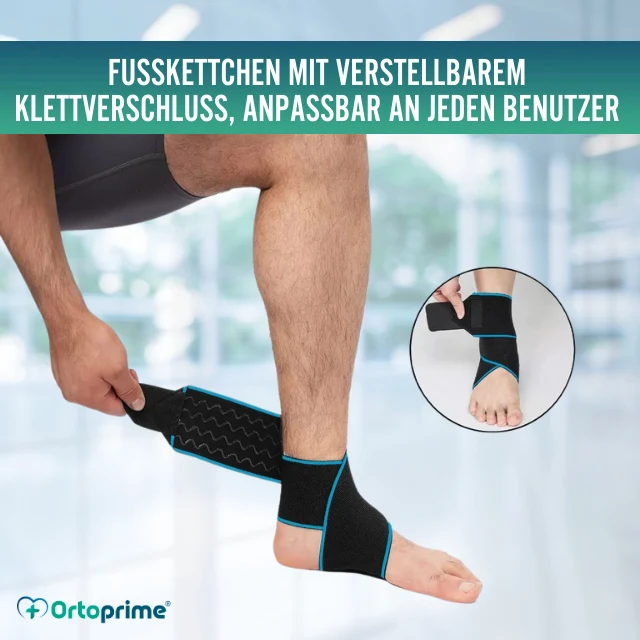 Verstellbare Sportknöchelstütze | Stabilisierung bei Verstauchungen und Tendinitis