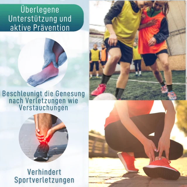 Sportliche Stabiliserende Knöchelorthese | Knöchelstütze Verstauchung 3 Größen