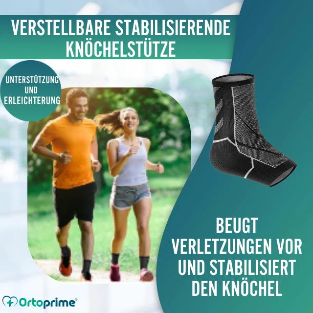 Sportliche Stabiliserende Knöchelorthese | Knöchelstütze Verstauchung 3 Größen