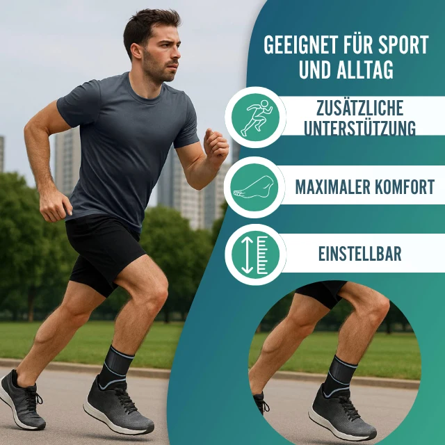 Stabilisierende Bandage für Verstauchung | Knöchelstütze