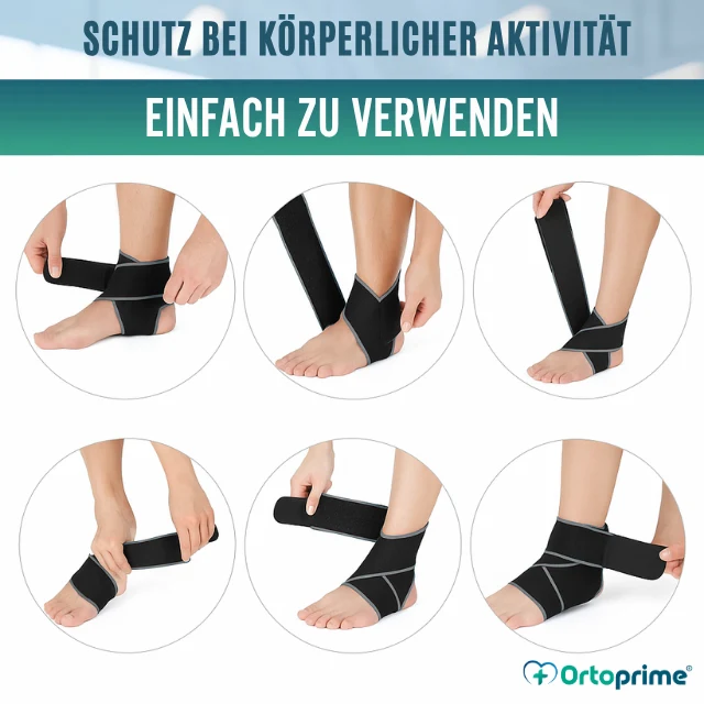 Stabilisierende Bandage für Verstauchung | Knöchelstütze