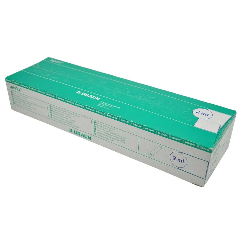 B.Braun Einmalspritze Injekt® Solo 2-teilig, grün, Gr., 100St