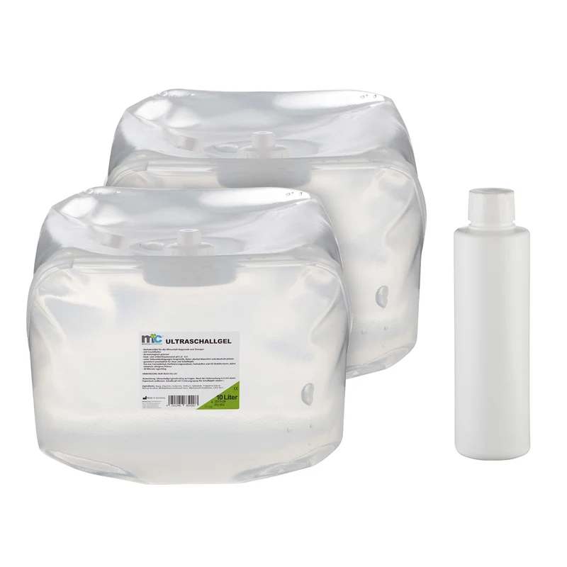 Ultraschallgel, Sonographiegel, Kontaktgel, Leitgel, Gel, Cubitainer