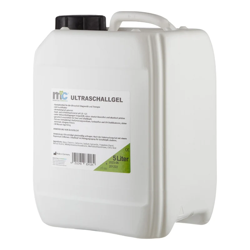 Ultraschallgel, Kontaktgel, Ultraschallkontaktgel, Leitgel, Kanister