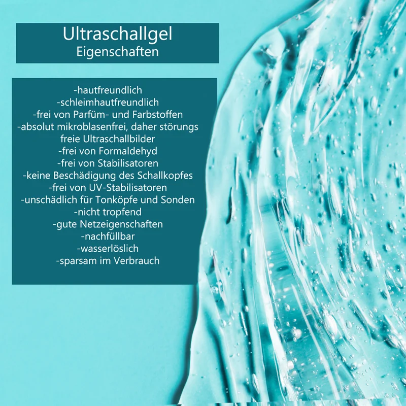 Ultraschallgel, Kontaktgel, Ultraschallkontaktgel, Leitgel, Kanister