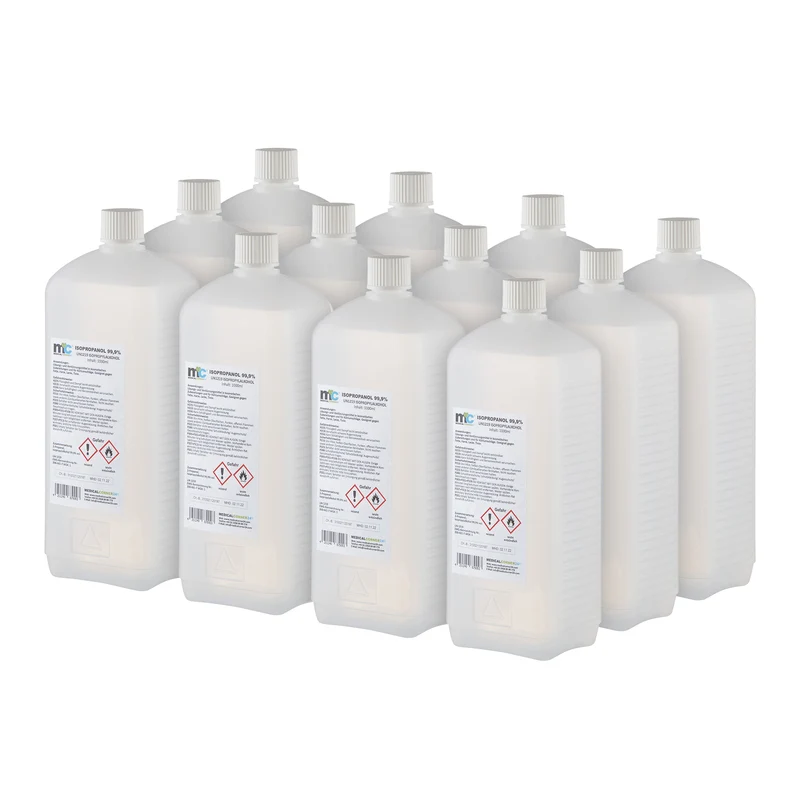 Isopropanol 99,9 %, Isopropylalkohol, Reinigung, versch. Größen